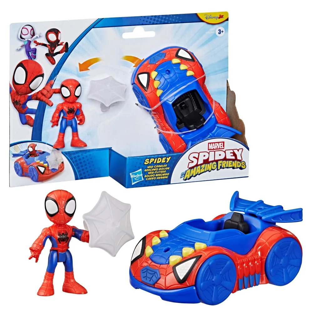 Hasbro G2461 — Машинка Spidey Web Crawler + фигурка Спайди и его удивительные друзья G2461