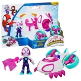Hasbro SPIDEY i super-kumple - Поезд Ghost-Spider Copter + фигурка G2459 — фото 1