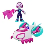 Hasbro SPIDEY i super-kumple - Поезд Ghost-Spider Copter + фигурка G2459 — фото 4
