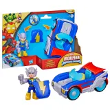 Hasbro G2692 — Машинка Thunder Roadracer с фигуркой Тора Marvel: Железный человек и суперкоманда G2692 — фото 1