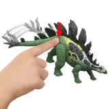 Mattel JGB92 JKL85 — Динозавр Стегозавр 35,5 см, гигантская атака Мир Юрского периода JKL85 — фото 4