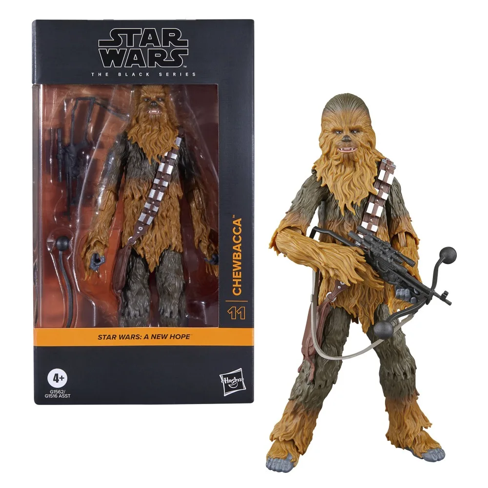 Hasbro STAR WARS Black Series - Фигурка Чубакка (Новая надежда) 19 см G1562