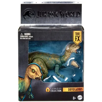 Mattel HFG54 JKM92 — Динозавр Дриозавр 23 см, коллекция Хаммонда Мир Юрского периода JKM92