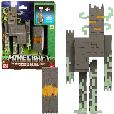 Mattel JKR45 — Интерактивная фигурка Крикер 20 см Minecraft JKR45