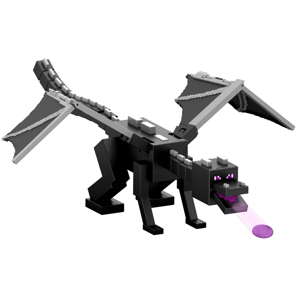 Mattel JKC13 — Фигурка Дракон Края с функцией запуска 55 см Minecraft JKC13