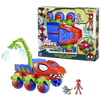 Hasbro Spidey i super-kumple - Транспортное средство DINO-WEBS CRAWLER + фигурка Spider-Man F9480