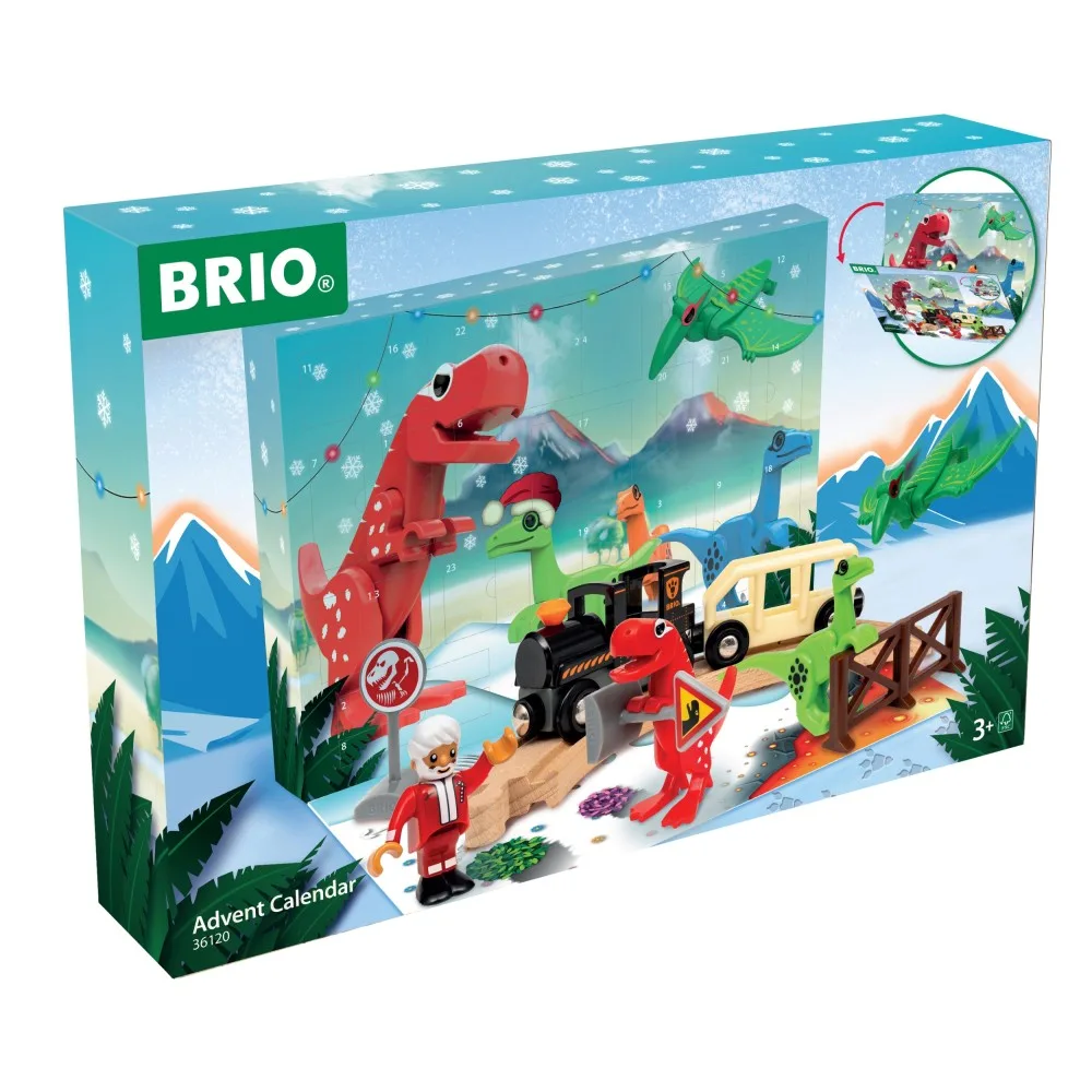 BRIO 36120 «Адвент-календарь DINO с динозаврами» 36120