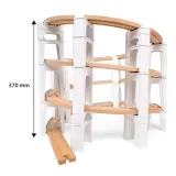 BRIO World - Большая деревянная железная дорога ПОЖАРНАЯ СЛУЖБА Набор MEGA SPIRALA 73 элемента 36114 — фото 5