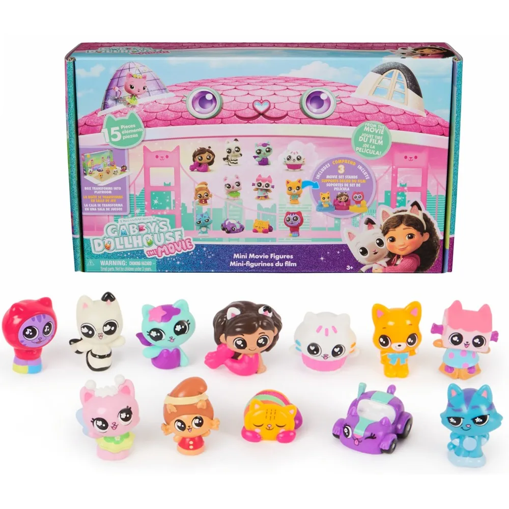 Spin Master 36216 20153075 — Набор из 12 фигурок котиков Кукольный домик Габби 20153075