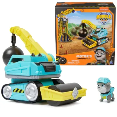 Spin Master 28500 20146466 — Строительная машина с шаром-разрушителем + фигурка щенка Щенячий патруль 20146466