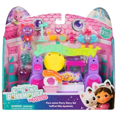 Spin Master 36276 20153852 — Музыкальная вечеринка, набор с фигурками и аксессуарами Кукольный домик Габби 20153852