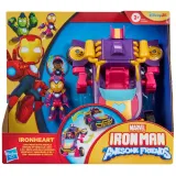 Hasbro G1258 G1476 — Робот-мех 2-в-1 Iron Heart с фигуркой Marvel: Железный человек и суперкоманда G1476 — фото 2