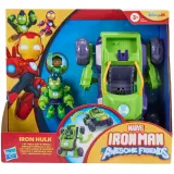 Hasbro G1475 — Робот-мех 2-в-1 Iron Hulk с фигуркой Marvel: Железный человек и суперкоманда G1475 — фото 2