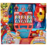 Hasbro Iron Man i super ekipa - БАЗА СУПЕРГЕРОЕВ Iron Quarters Свет и звук G1259 — фото 2