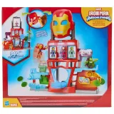 Hasbro Iron Man i super ekipa - БАЗА СУПЕРГЕРОЕВ Iron Quarters Свет и звук G1259 — фото 5