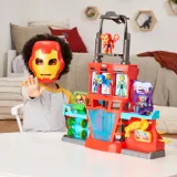 Hasbro Iron Man i super ekipa - БАЗА СУПЕРГЕРОЕВ Iron Quarters Свет и звук G1259 — фото 7
