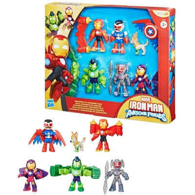 Hasbro G1255 — Набор из 6 фигурок Мстители Marvel: Железный человек и суперкоманда G1255
