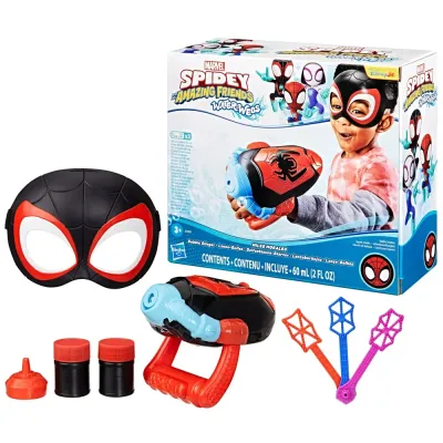 Hasbro G1859 — Пусковая установка мыльных пузырей Water-Webs Майлза Моралеса Спайди и его удивительные друзья G1859