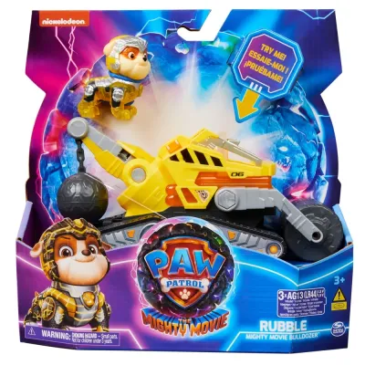 Spin Master 17776 20142999 — Строительная машина Крепыша со светом и звуком + фигурка щенка Щенячий патруль 20142999
