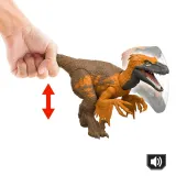 Mattel JGB87 JGC80 — Ревущий динозавр Ютараптор со звуком Мир Юрского периода JGC80 — фото 5