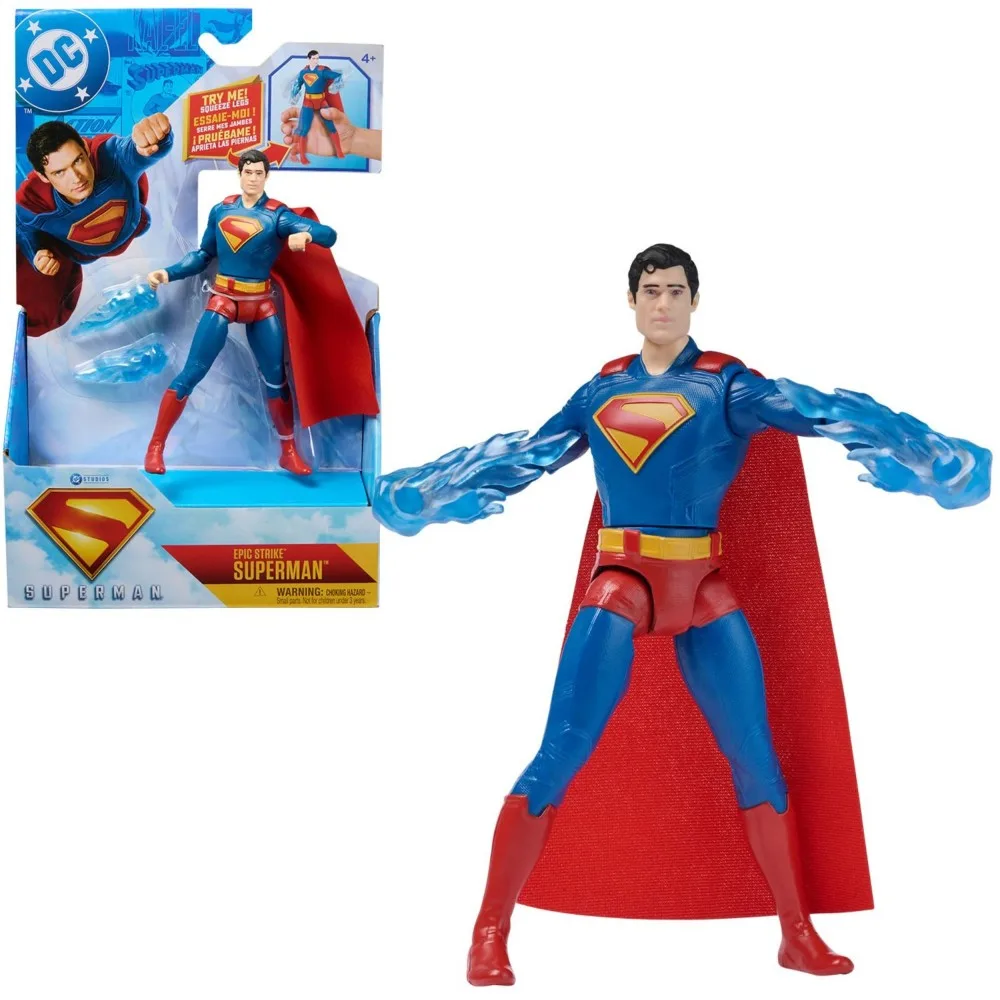 Spin Master 69506 20152204 — Фигурка «Супермен» 15 см Epic Strike + аксессуары DC Comics 20152204