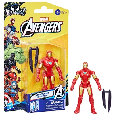 Hasbro F9325 G1814 — Фигурка Железного человека Anti-Venom VenomVersus 10 см Мстители G1814