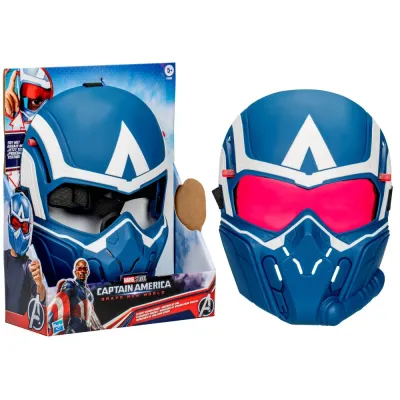 Hasbro F9303 — Игровая маска Капитана Америки Brave New World Мстители F9303