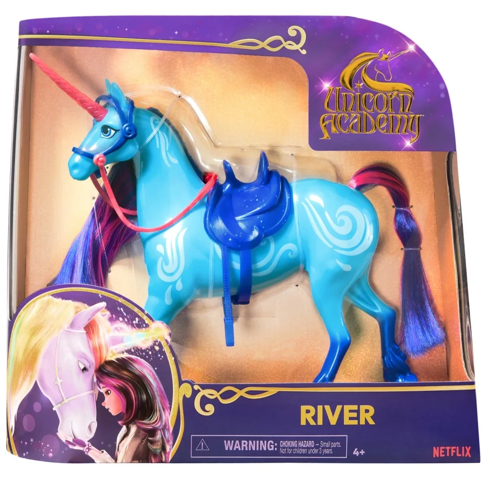 Spin Master 23206 20142666 — Единорог Вирек с наездническими аксессуарами Академия единорогов 20142666