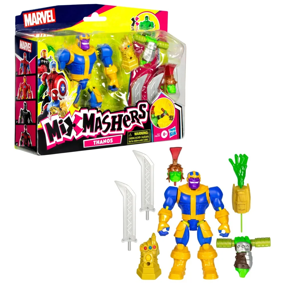 Hasbro F9266 F9271 — Фигурка Таноса MixMashers 12 см с аксессуарами Мстители F9271