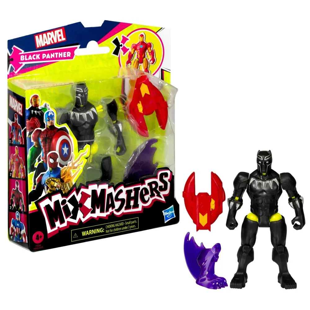 Hasbro F9265 F9268 — Фигурка Чёрной Пантеры MixMashers 12 см Мстители F9268