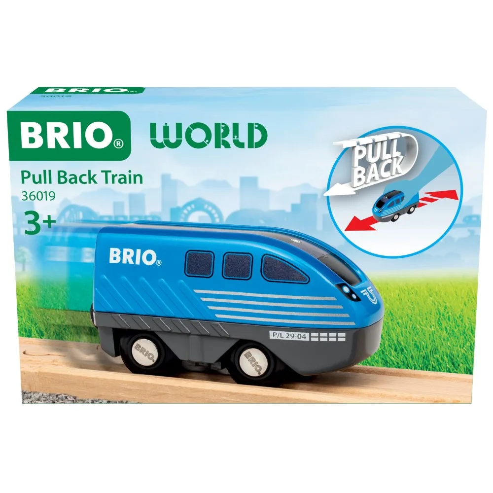 BRIO 36019 «Локомотив «Потяни и отпусти»» 36019