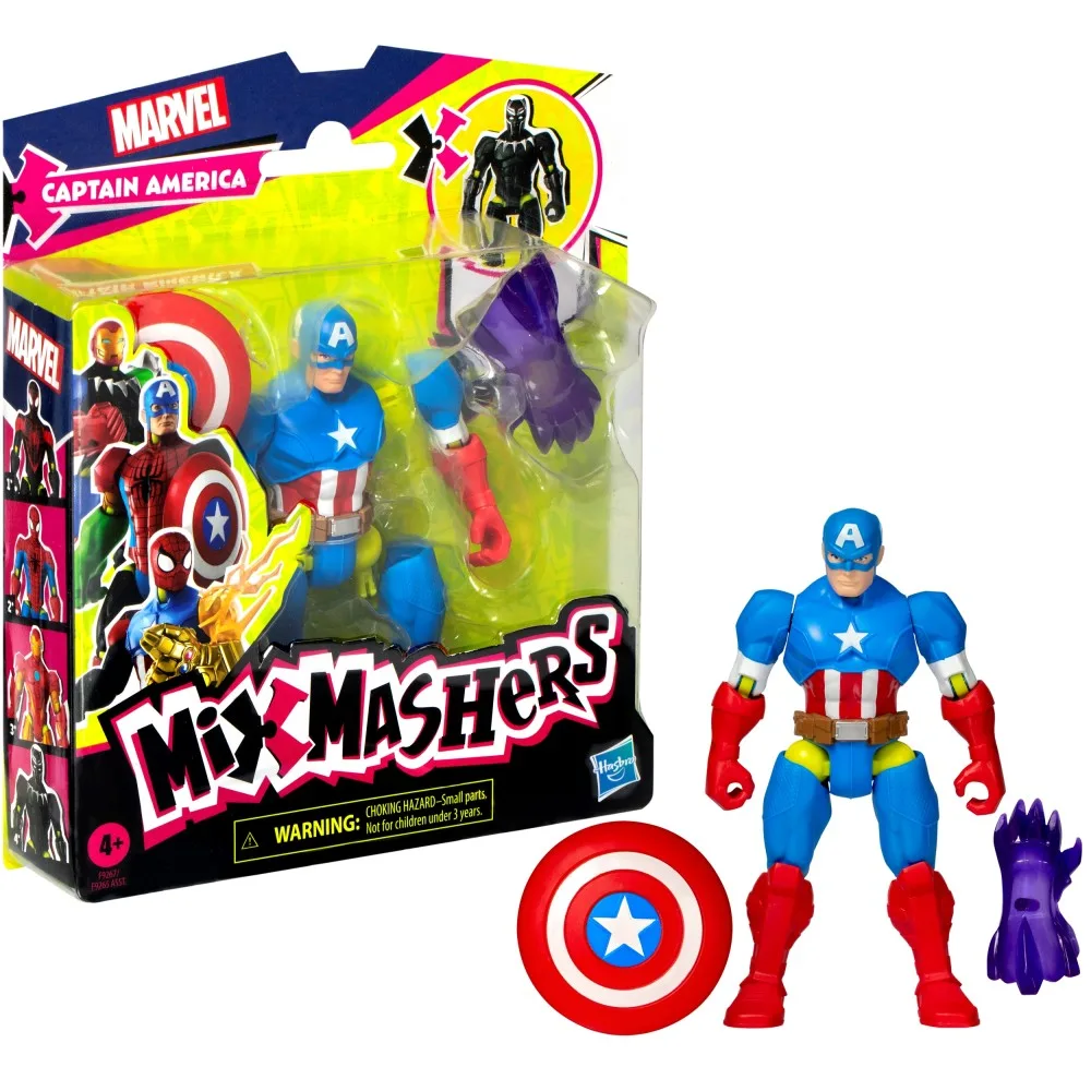 Hasbro F9265 F9267 — Фигурка Капитана Америки MixMashers 12 см Мстители F9267