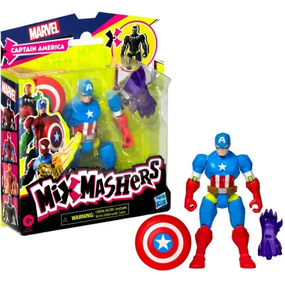 Hasbro F9265 F9267 — Фигурка Капитана Америки MixMashers 12 см Мстители F9267