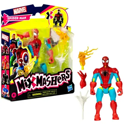 Hasbro Marvel MixMashers - Фигурка Человек-паук 12 см Мстители F9213
