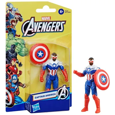 Hasbro F9325 F9334 — Фигурка Капитана Америки 10 см Мстители F9334
