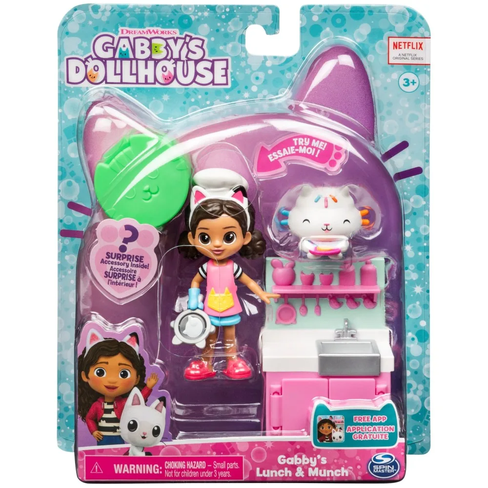 Spin Master 36205 20140962 — Габби-повар, набор с фигуркой котика и аксессуарами Кукольный домик Габби 20140962