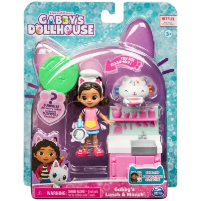 Spin Master 36205 20140962 — Габби-повар, набор с фигуркой котика и аксессуарами Кукольный домик Габби 20140962