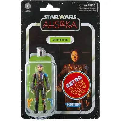 Hasbro F6874 F7305 — Коллекционная фигурка «Сабина Врен» 9,5 см Retro Star Wars F7305