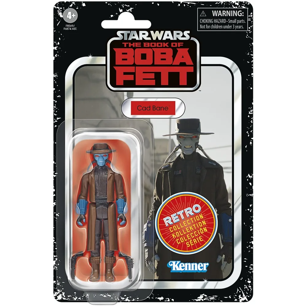 Hasbro F6874 F8569 — Коллекционная фигурка «Кэд Бэйн» 9,5 см Retro Star Wars F8569