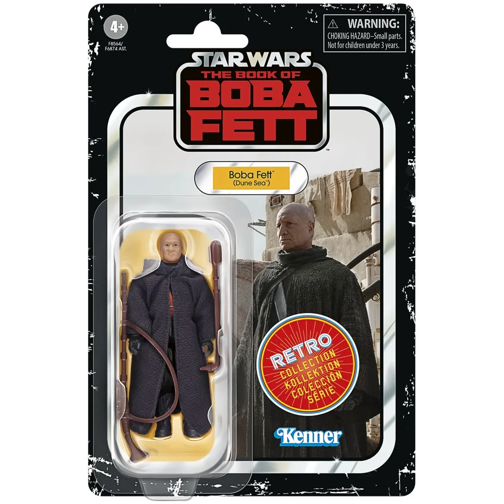 Hasbro F6874 F8564 — Коллекционная фигурка «Боба Фетт» 9,5 см Retro Star Wars F8564