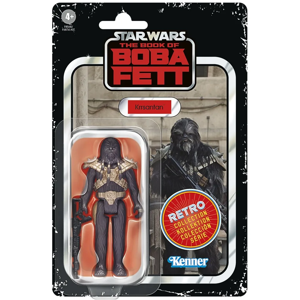 Hasbro F6874 F8568 — Коллекционная фигурка «Крршантан» 9,5 см Retro Star Wars F8568