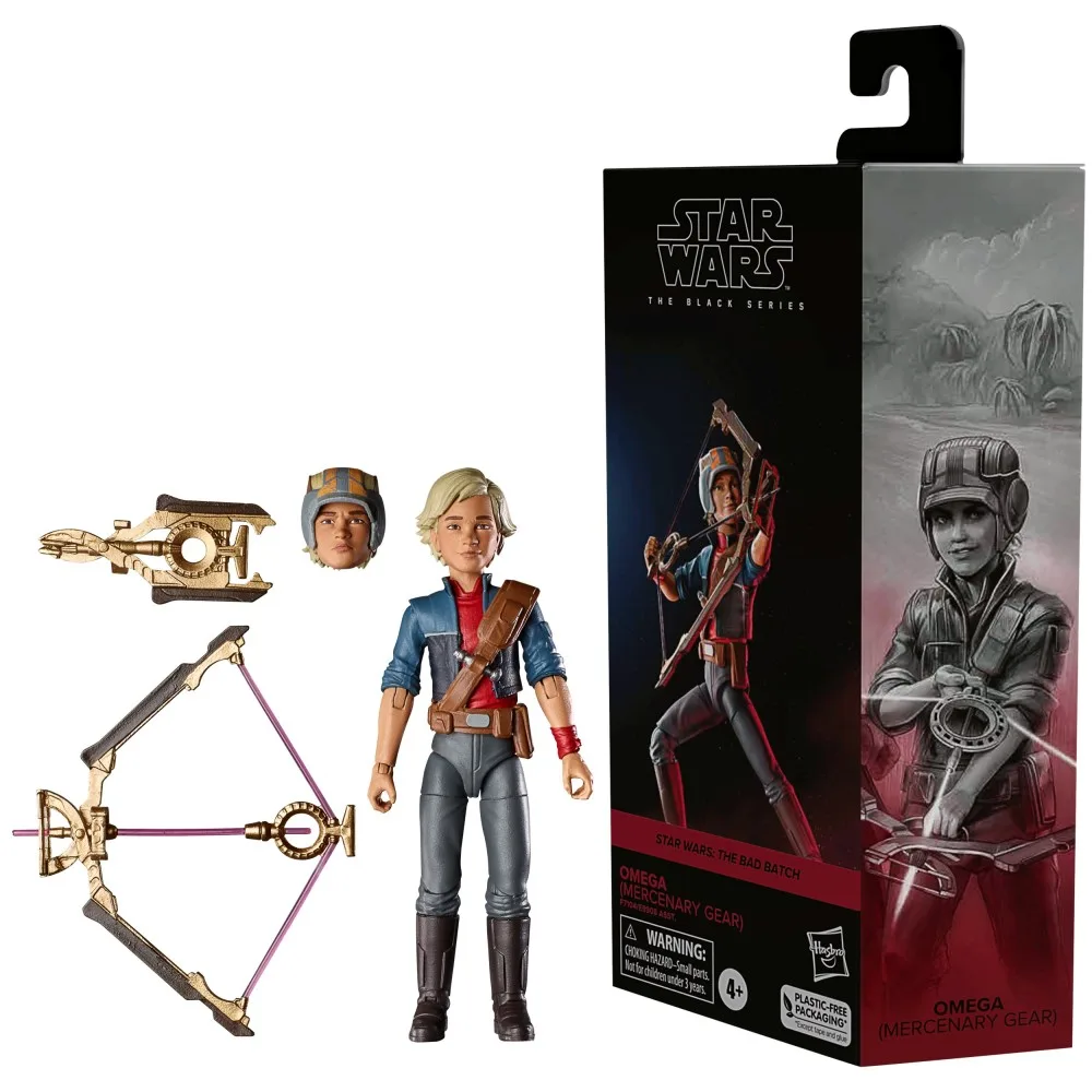 Hasbro E8908 F7104 — Коллекционная фигурка «Омега» 15 см The Black Series Star Wars F7104
