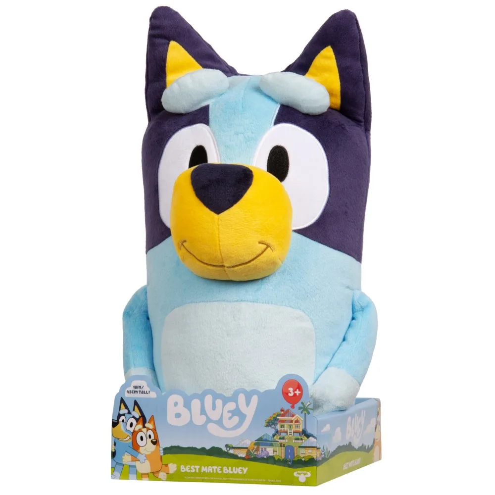 Bluey Blue - Большая плюшевая собачка Bluey 45 см BLU13010