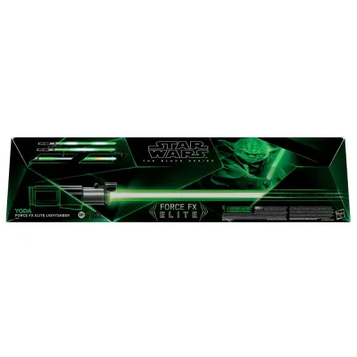 Hasbro Star Wars The Black Series - Меч световой Yoda Force FX Elite F8683