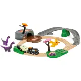 BRIO 36094 «Деревянная железная дорога Dino «Приключение с динозаврами», 21 деталь» 36094 — фото 2