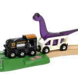BRIO 36094 «Деревянная железная дорога Dino «Приключение с динозаврами», 21 деталь» 36094 — фото 4