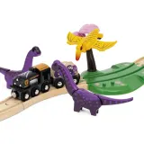 BRIO 36094 «Деревянная железная дорога Dino «Приключение с динозаврами», 21 деталь» 36094 — фото 5