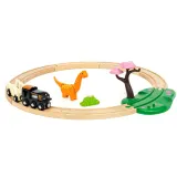 BRIO 36098 «Железная дорога Dino, базовый набор с динозавром, 12 деталей» 36098 — фото 2
