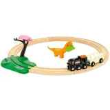 BRIO 36098 «Железная дорога Dino, базовый набор с динозавром, 12 деталей» 36098 — фото 7