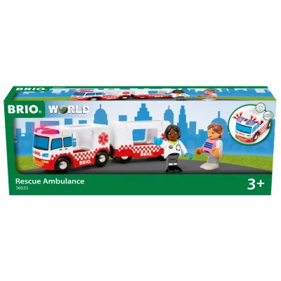 BRIO 36035 «Скорая помощь со светом и звуком» 36035